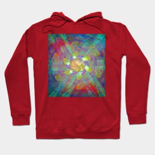 Vibrant space explosion Hoodie